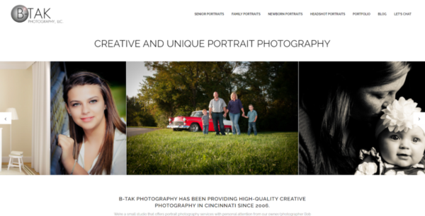 B-TAK Photography Website